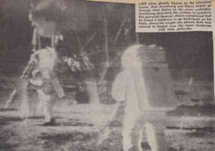 moonwalk in progress